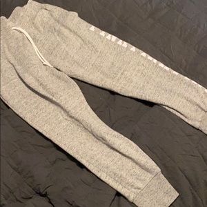 Heather gray joggers